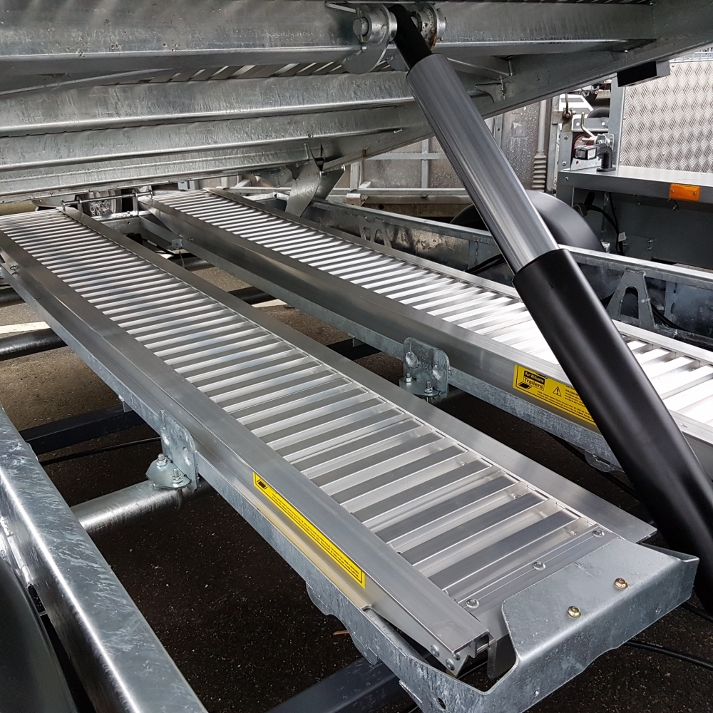 Ifor Wiliams aluminium oprijplaten set 244cm