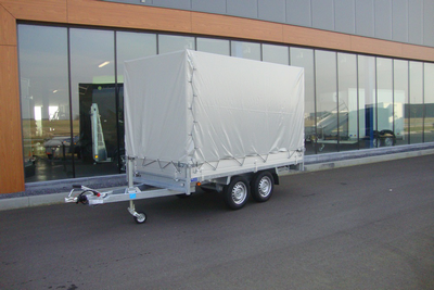 Anssems huif met zeil - grijs - 150 cm hoog (binnenwerks) 