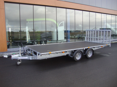 Vlakke wagen zonder borden  ct 