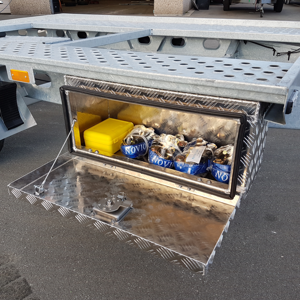 Aluminium gereedschapskist (onderbouw Transporto)