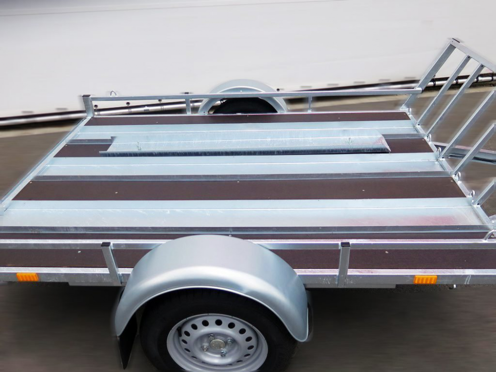 Dichte vloer Loady motortrailer