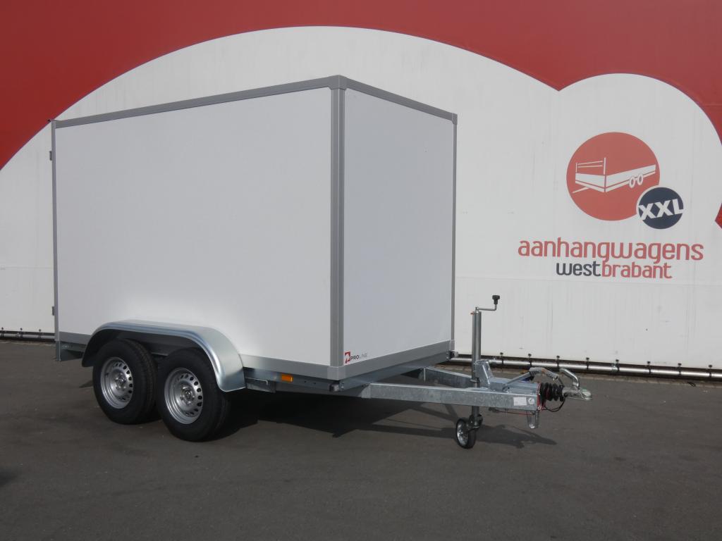 Proline Gesloten aanhangwagen tandemas 300x130x180cm 750kg ongeremd