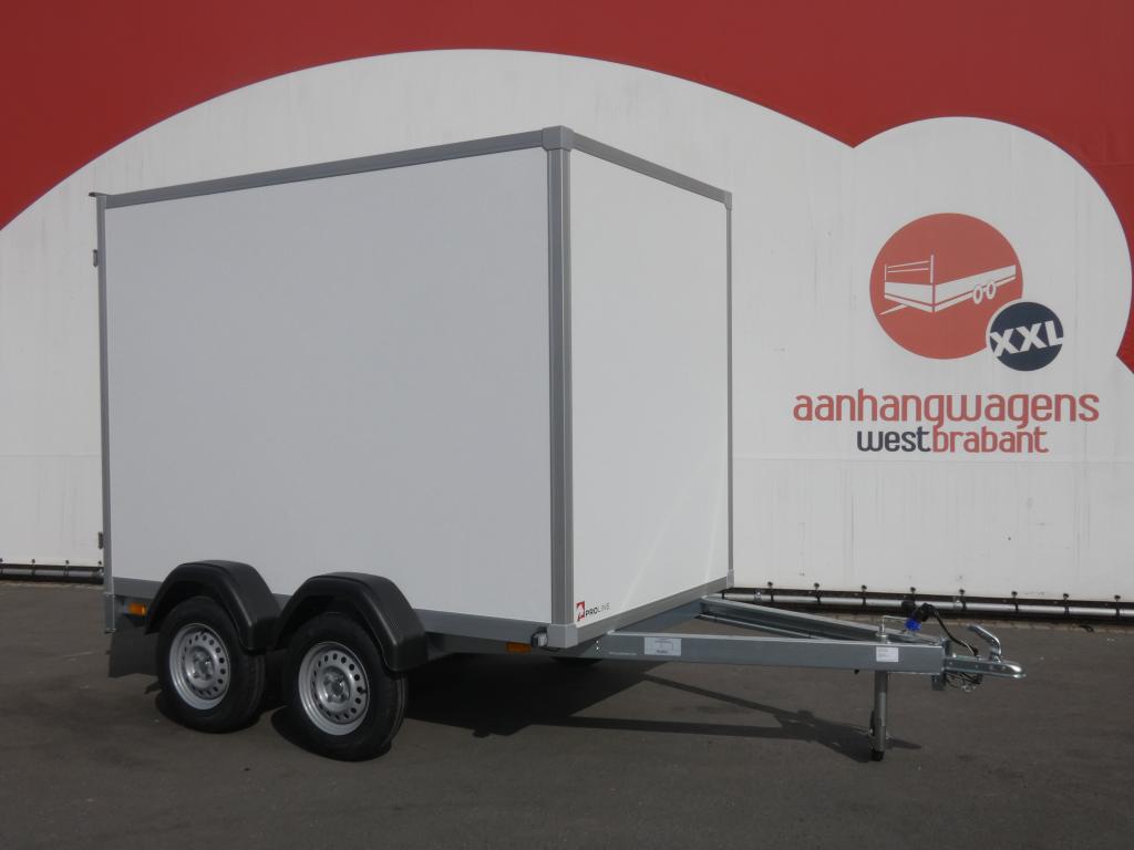 Proline Gesloten aanhangwagen tandemas 250x150x180cm 750kg ongeremd