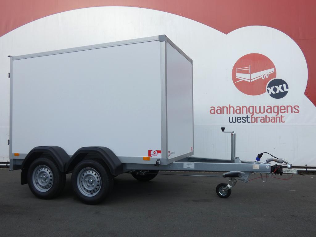 Proline Gesloten aanhangwagen tandemas 250x130x150cm 1600kg geremd