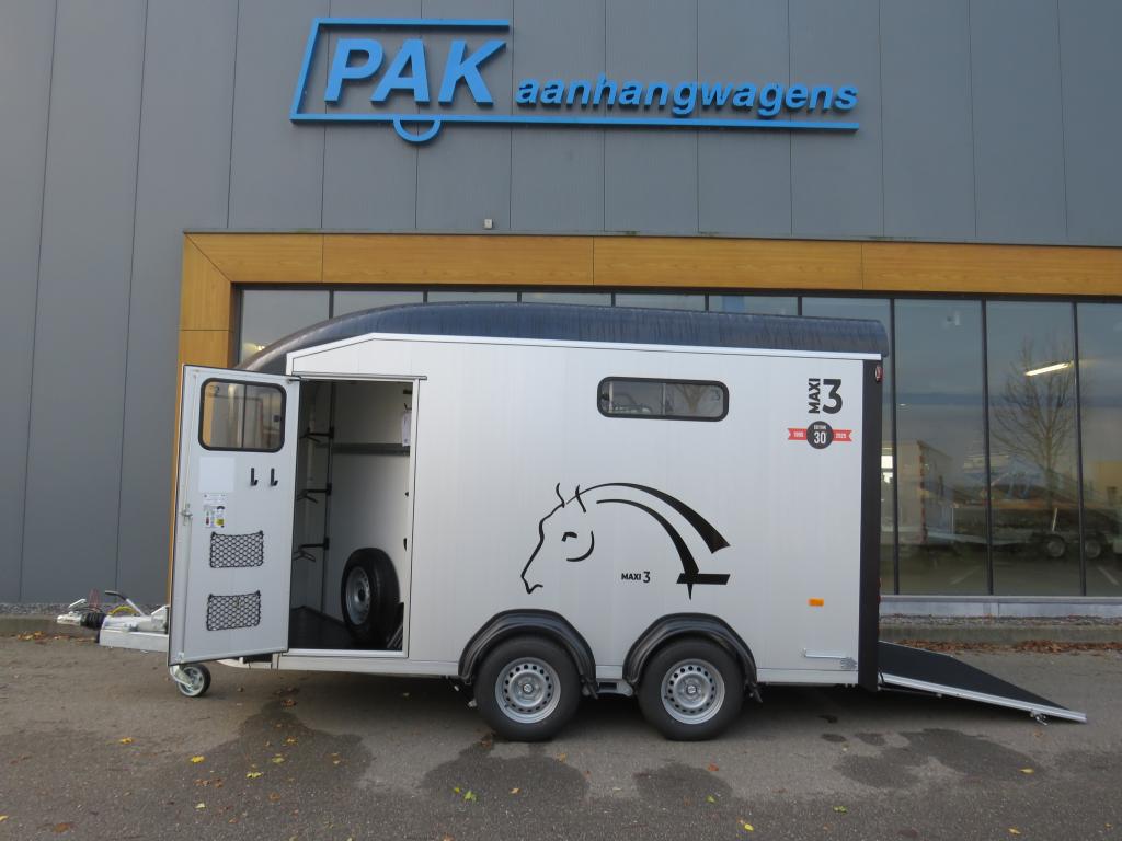 Cheval Liberte Paardentrailer 3-paards trailer 400x207x225cm 3500kg met zadelkamer geremd