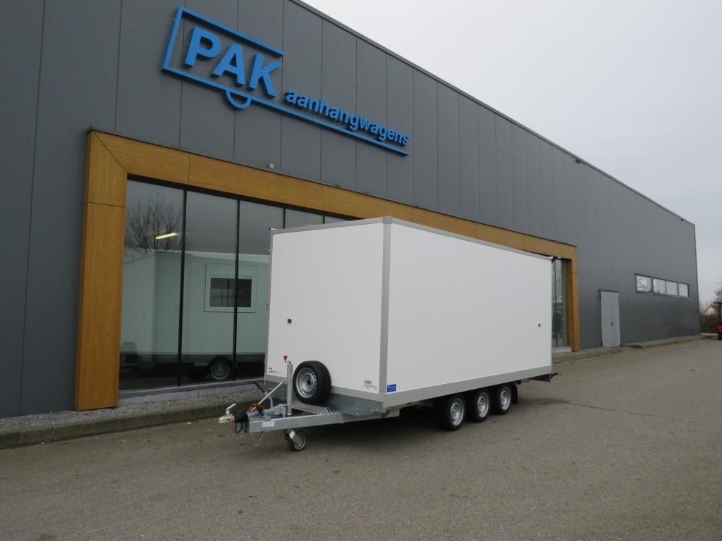 Proline Gesloten aanhangwagen tridemas 450x200x200cm 3500kg geremd