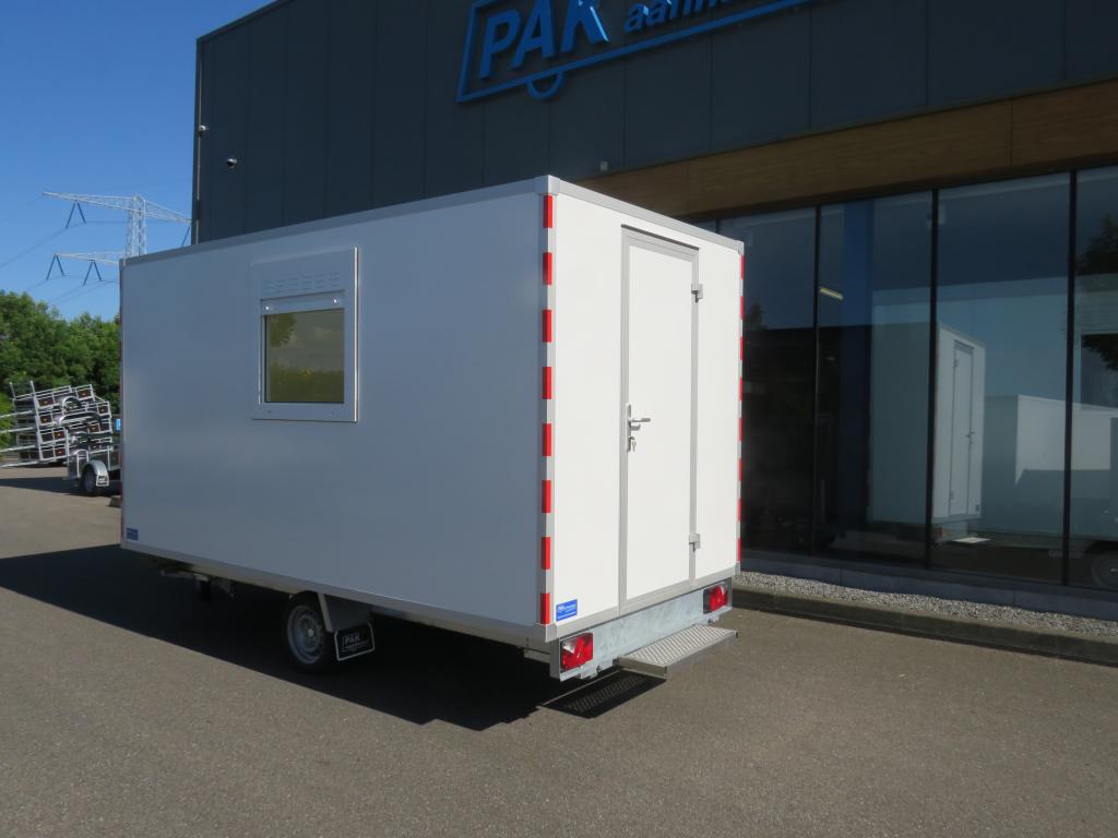 Proline Schaftwagen enkelas 400x200x200cm 1450kg met magazijn geremd, foto 5 van 6