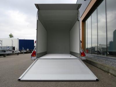 Easyline Gesloten aanhangwagen enkelas 302x150x197cm 1400kg ALU