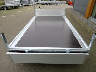 Loady Plateauwagen enkelas 260x154cm 750kg