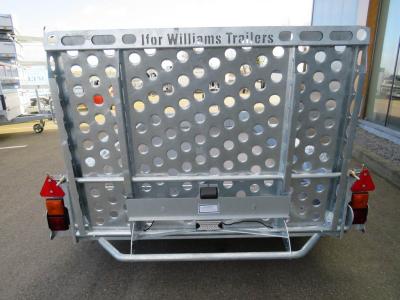 Ifor-Williams Machinetransporter tandemas 366x184cm 3500kg