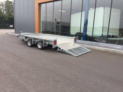 Ifor-Williams GX105 Machinetransporter tandemas 303x157cm 3500kg