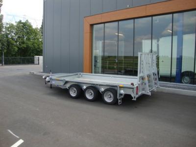 Ifor-Williams GX126 Machinetransporter tridemas 366x184cm 3500kg