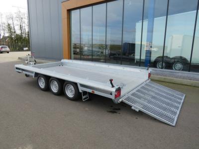 HULCO Terrax-3 Machinetransporter tridemas 394x180cm 3500kg