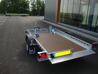 Proline hydraulisch zakbare Motortransporter enkelas 315x180cm 1900kg