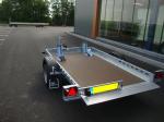 Proline hydraulisch zakbare Motortransporter enkelas 260x155cm 1500kg