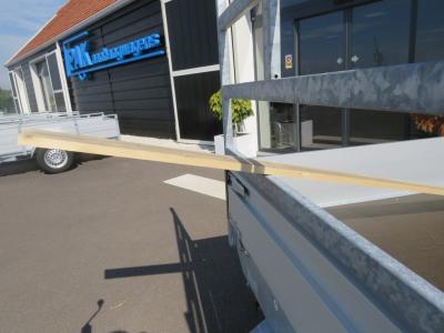 Proline Plateauwagen enkelas 301x155cm 1900kg