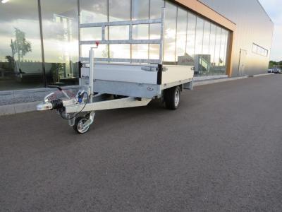 Proline Plateauwagen enkelas 301x155cm 1900kg