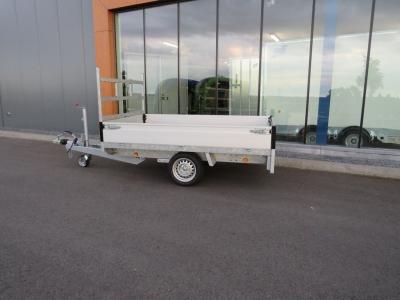 Proline Plateauwagen enkelas 251x155cm 1450kg