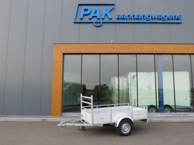 Loady Bakwagen enkelas 200x130cm 750kg ALU