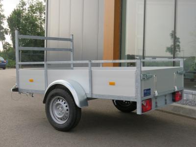 Loady Bakwagen enkelas 200x130cm 750kg ALU