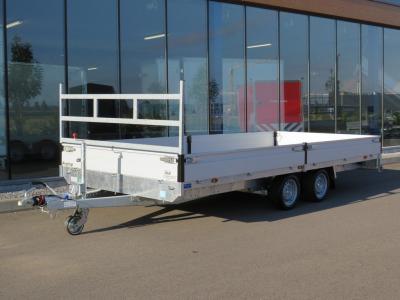 Proline Plateauwagen tandemas 633x222cm 3500kg