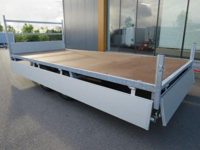 Anssems PSX Plateauwagen tandemas 405x178cm 2000kg