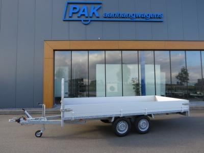 HULCO Medax-2 Plateauwagen tandemas 335x183cm 2600kg