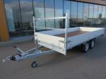 HULCO Medax-2 Plateauwagen tandemas 335x183cm 2600kg
