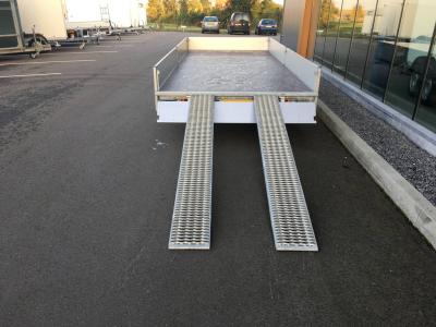 HULCO Medax-2 Plateauwagen tandemas 502x203cm 3500kg