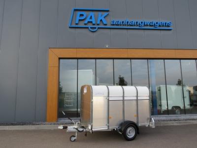 Ifor-Williams P8G Veetrailer enkelas 244x121x153cm 1400kg