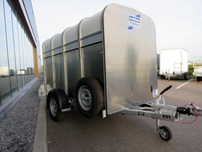 Ifor-Williams P8G Veetrailer enkelas 244x121x153cm 1400kg