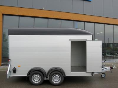 Easyline Gesloten aanhangwagen tandemas 365x166x200cm 2700kg ALU met zijdeur