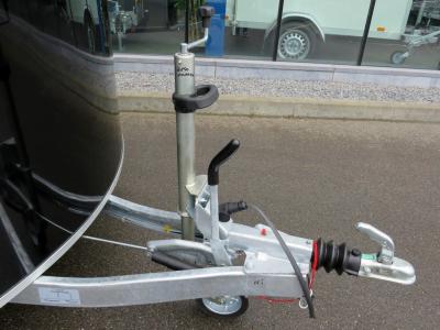 Easyline Gesloten aanhangwagen tandemas 378x185x203cm 2600kg ALU met zijdeur