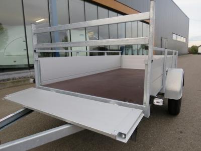 Anssems BSX Bakwagen enkelas 250x130cm 750kg