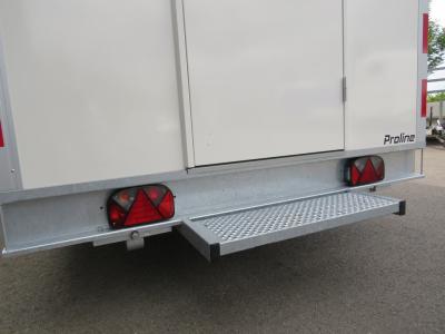 Proline Schaftwagen enkelas 400x200x210cm 1450kg met magazijn