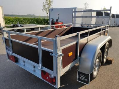 Loady Bakwagen tandemas 257x130cm 750kg