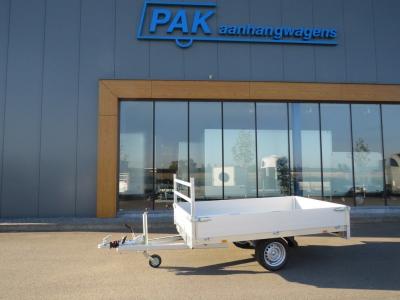 Easyline Plateauwagen enkelas 255x155cm 1450kg