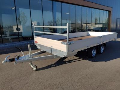 Easyline Plateauwagen tandemas 455x220cm 3500kg