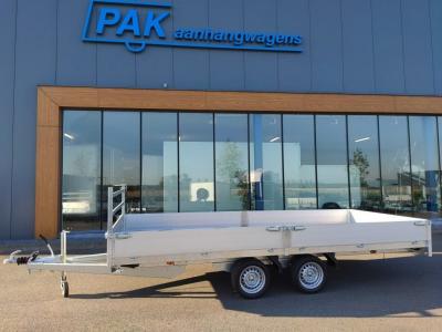 Easyline Plateauwagen tandemas 455x220cm 3500kg