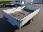 Easyline Plateauwagen enkelas 255x155cm 750kg