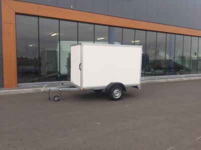 Easyline Gesloten aanhangwagen enkelas 225x125x150cm 750kg