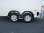 Easyline Gesloten aanhangwagen tandemas 313x166x200cm 2600kg ALU