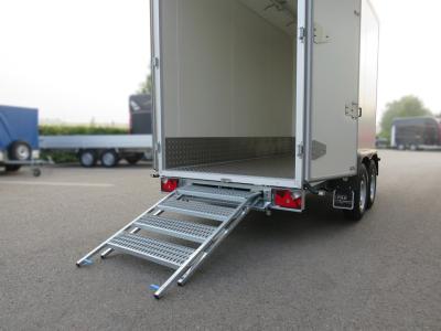 Proline Koelwagen tandemas 366x150x230cm 3000kg met vleeshangsysteem