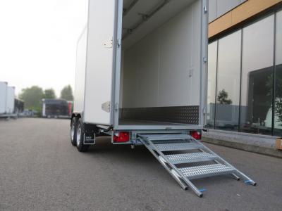 Proline Koelwagen tandemas 366x150x230cm 2700kg met vleeshangsysteem