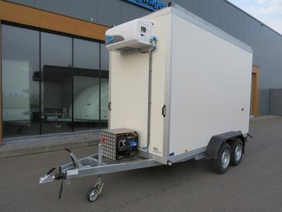Proline Koelwagen tandemas 366x150x230cm 2700kg met vleeshangsysteem