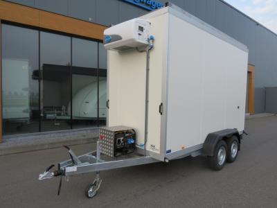 Proline Koelwagen tandemas 366x150x230cm 2600kg met vleeshangsysteem