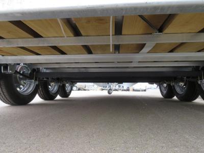 Ifor-Williams TA510 Veetrailer tridemas  dubbeldeks 427x178x213cm 3500kg