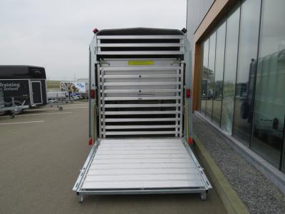 Ifor-Williams TA510 Veetrailer tridemas  dubbeldeks 427x178x183cm 3500kg