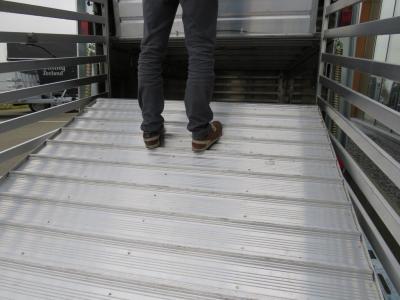 Ifor-Williams TA510 Veetrailer tridemas  dubbeldeks 427x178x213cm 3500kg