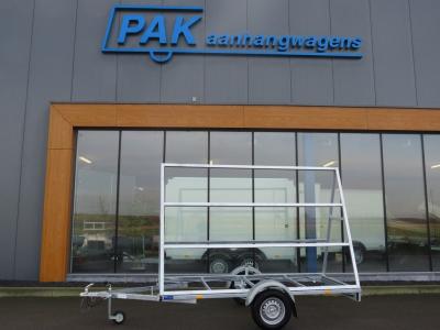 Easyline Reclame aanhangwagen enkelas 300x130x200cm 750kg